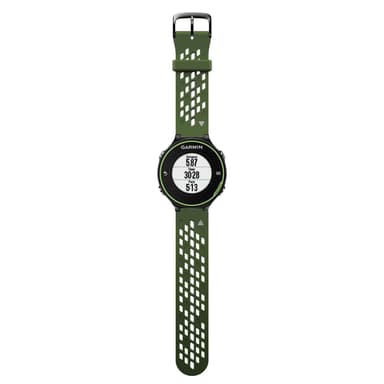 Garmin Forerunner 620/630/220/230/235 / 735XT Silikone Armbånd Grøn / Grå