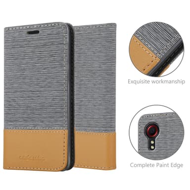 Samsung Galaxy XCover 5 Pungetui Cover Case (Grå)