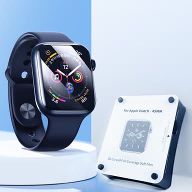 6. generations hydrogelfilm med værktøjer til iWatch Gennemsigtig 44mm