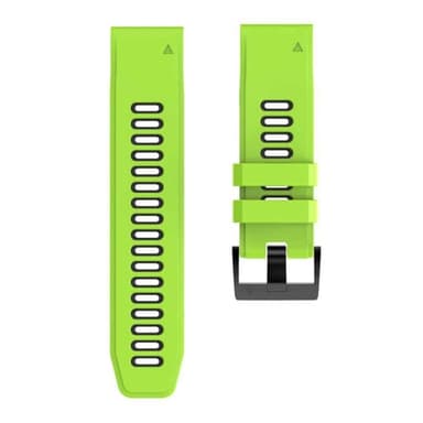 Twin sport urrem Garmin Fenix 5X Plus - Lime/sort