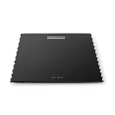 Nedis Personvægt | Digital | Sort | Hærdet Glas | Maksimal vejekapacitet: 150 kg