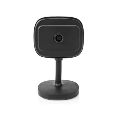 Nedis SmartLife Indendørs Kamera | Wi-Fi | Full HD 1080p | Cloud Storage (mulighed) / microSD (ikke inkluderet) / Onvif | Med bevægelsessensor | Nattesyn | Sort