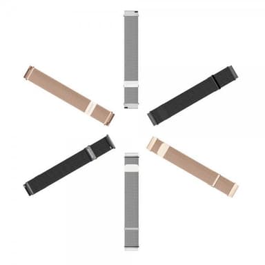 DUX DUCIS Samsung Galaxy Watch 20mm Armbånd Milanese Guld