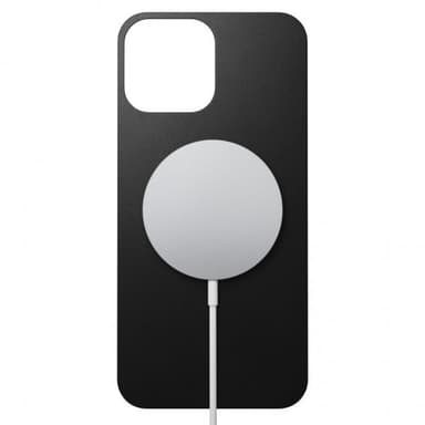 NOMAD iPhone 13 Pro Max Skin Leather Skin Sort