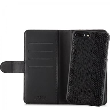 holdit iPhone 6/6S Plus/iPhone 7 Plus/iPhone 8 Plus Etui Wallet Case Magnet Serpent Black