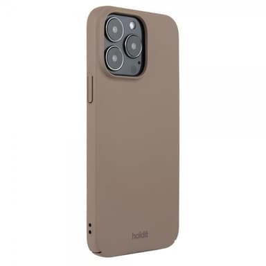 holdit iPhone 15 Pro Max Cover Slim Case Mocha Brown