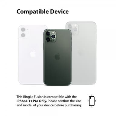 Ringke iPhone 11 Pro Cover Fusion Matte Clear