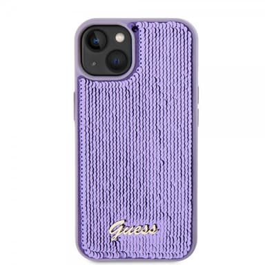 Guess iPhone 13 Cover Sequin Lilla