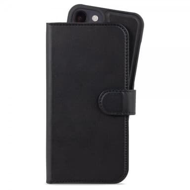 holdit iPhone 13/iPhone 14 Etui Wallet Case Magnet Plus Black