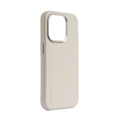 Decoded iPhone 15 Pro Max Cover Leather Backcover Clay