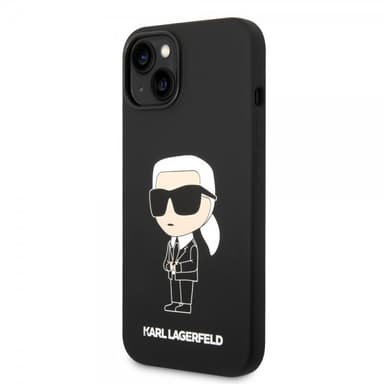 Karl Lagerfeld iPhone 15 Cover Ikonik NFT Sort