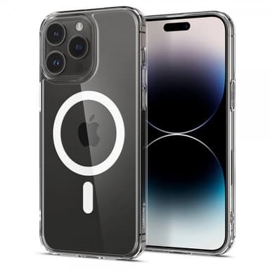 Spigen iPhone 14 Pro Cover AirSkin Hybrid MagFit Hvid