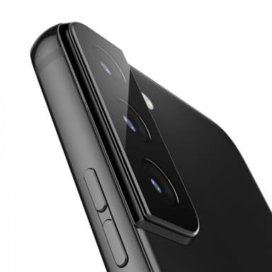 Spigen Samsung Galaxy S22/Galaxy S22 Plus Kameralinsebeskytter Glas.tR Optik 2-pack Sort