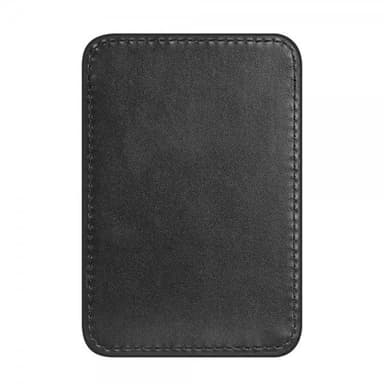 DUX DUCIS MagSafe Kortholder Magnetic Leather Wallet Sort