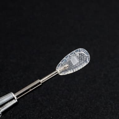 20 par WZ-02 silikone skridsikre næsepuder til briller Gennemsigtig WZ-01