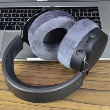 Flannel ørepuder til Beyerdynamic DT700 Prox DT900 Prox Grå Tykke flannel ørepuder