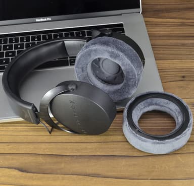 Flannel ørepuder til Beyerdynamic DT700 Prox DT900 Prox Grå Tykke flannel ørepuder