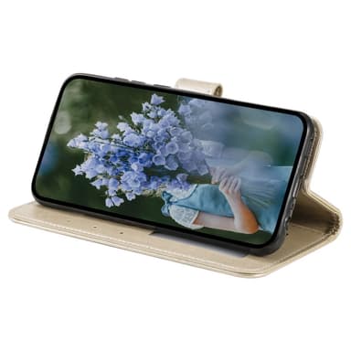SKALO Sony Xperia 1 V Mandala Flip Cover - Guld
