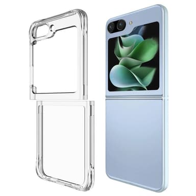 SKALO Samsung Z Flip5 TPU Clear Hybrid Cover - Gennemsigtig