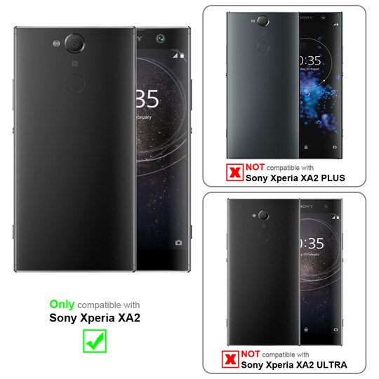 Sony Xperia XA2 Cover Etui Case (Blå)