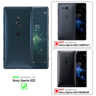 Sony Xperia XZ2 Pungetui Cover Case (Blå)