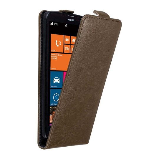 Nokia Lumia 1320 Pungetui Flip Cover (Brun)