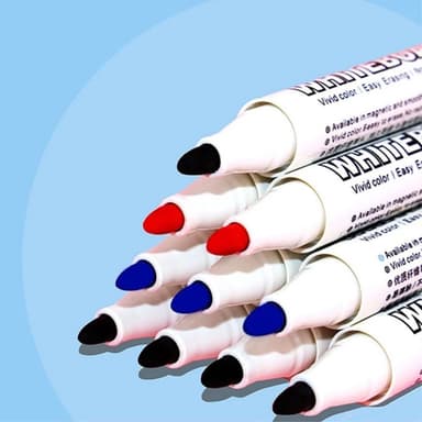Whiteboard Marker Pen Maleri Tegning - 3 stk i forskellige farver