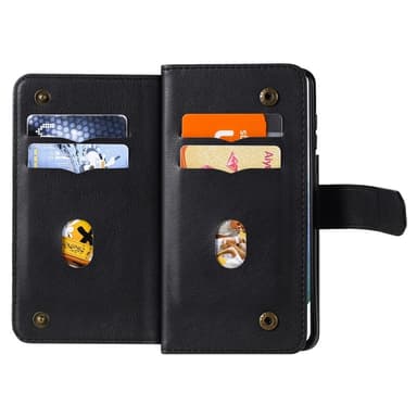 SKALO Samsung S21 10-RUM Flip Cover - Sort