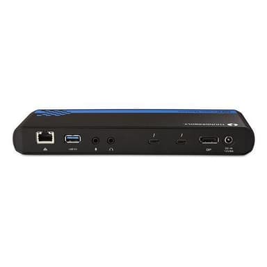 Cable Matters Intel-certificeret Thunderbolt 3 Dock 1 til 9 med 1x DisplayPort, 2x TB3, 1xUSB-C 3.1, 1x GigaLAN, 2xUSB 3.0, 2xAudio