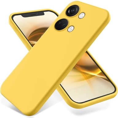 Liquid silikone cover OnePlus Nord 3 5G - Gul