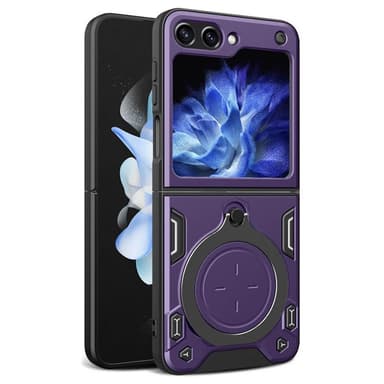 Magnetic Ring cover Samsung Galaxy Z Flip 5 - Lilla