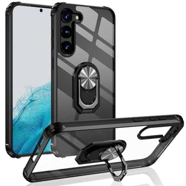 Clear Ring Cover Samsung Galaxy S23 FE - Sølv