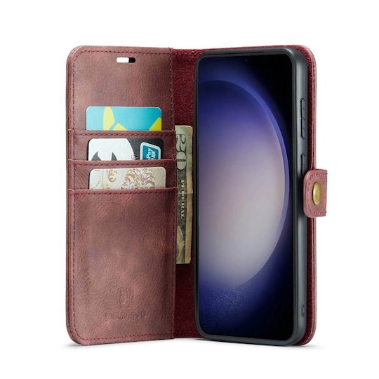 Wallet DG-Ming 2i1 Samsung Galaxy S23 FE - Rød