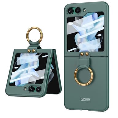 GKK Ring Cover Samsung Galaxy Z Flip 5 - Grøn