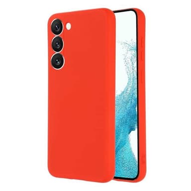 Liquid silikone cover Samsung Galaxy S23 FE - Rød