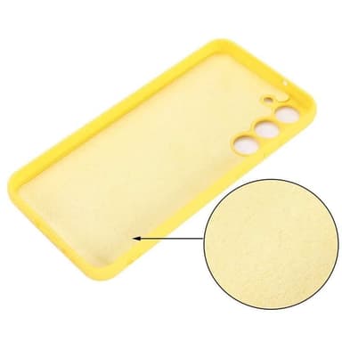Liquid silikone cover Samsung Galaxy S23 FE - Gul