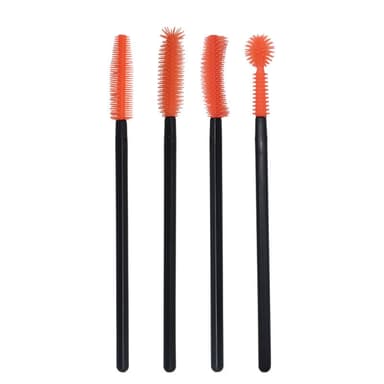 INF Silikone øjenvippebørster mascara wands 4-pak