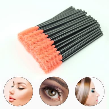 INF Silikone øjenvippebørster mascara wands 4-pak