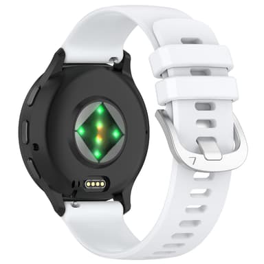 18 mm urrem til Garmin Venu 3S/Forerunner 265S/255S/255S Music/Vivomove 3S Hvid