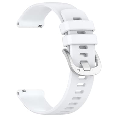 18 mm urrem til Garmin Venu 3S/Forerunner 265S/255S/255S Music/Vivomove 3S Hvid