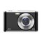 Digitalkamera 4K 48MP 16 x zoom webcam Sort
