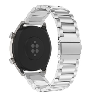 INF Urremme i rustfrit stål til 22 mm/46 mm Huawei Watch GT4 45 mm/Watch 4 Pro Sølv