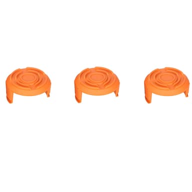 3-pakke udskiftningstrimmer spolehætter til WORX WA0010 græstrimmer Orange