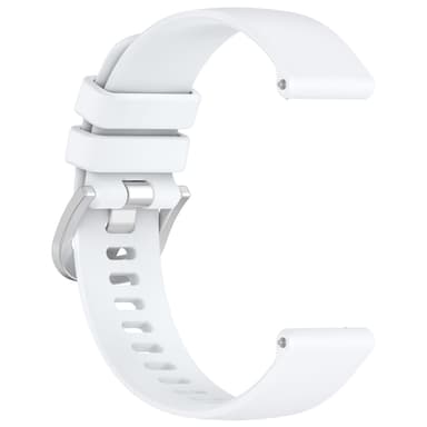 18 mm urrem til Garmin Venu 3S/Forerunner 265S/255S/255S Music/Vivomove 3S Hvid