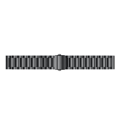INF Urremme i rustfrit stål til 22 mm/46 mm Huawei Watch GT4 45 mm/Watch 4 Pro Sort