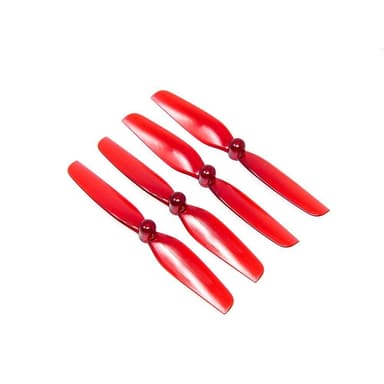 HQ Micro Prop 65MM rød (5CW + 5CCW) 1.5 mm skaft