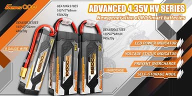 4s 10000mAh -100C - Gens Ace Advanced - EC5