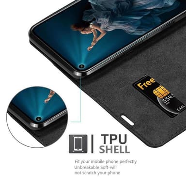 Honor 20 PRO Pungetui Cover Case (Sort)