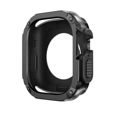 INF 2 i 1 beskyttende etui, blødt TPU-cover til Apple Watch Sort 40-41 mm: 4,1x1 cm 1