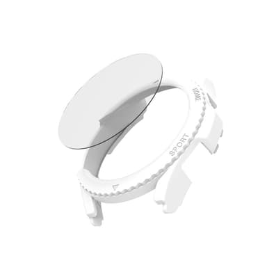 Etui og skærmbeskytter til Samsung Galaxy Watch 4 Classic 42mm Hvid
